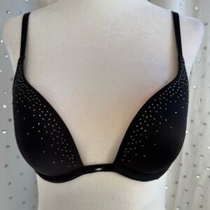 Victoria's Secret Black Sparkle Bra